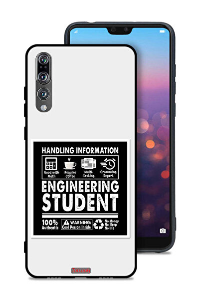 Tolwak غطاء حماية لهاتف هواوي P20 Pro ملصق طالب الهندسة