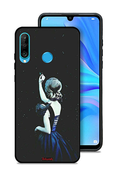 Tolwak غطاء حماية لهاتف هواوي P30 لايت بطبعة نجمة مؤثرة
