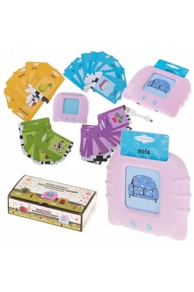 OEM Educational Game with 112 Learning Cards and Audio Reader, USB Powered, English Language