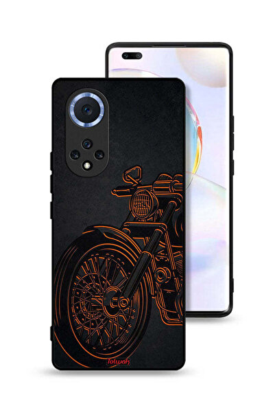 Tolwak غطاء حماية لهاتف Honor 50 Pro بتصميم دراجة كلاسيكية