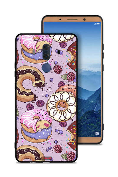 Tolwak غطاء حماية لهاتف هواوي ميت 10 برو بتصميم دوناتس آرت