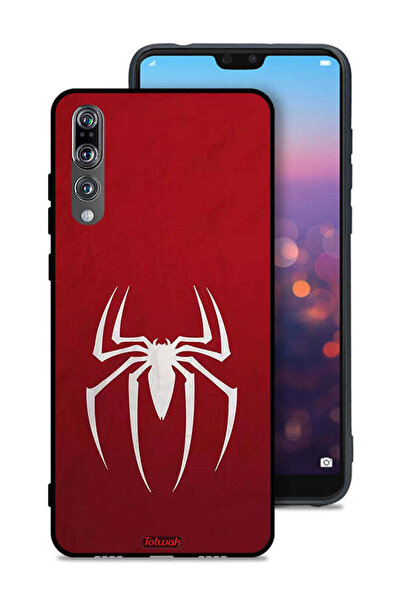 Tolwak Huawei P20 Pro Protective Case Cover Spider Icon