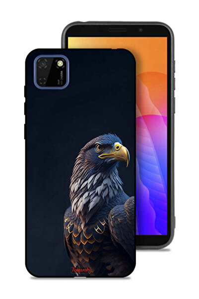 Tolwak غطاء حماية لهاتف هواوي Y5p بتصميم Eagle HD