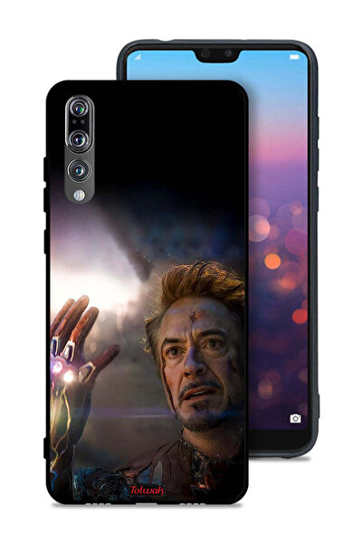 Tolwak غطاء حماية لهاتف هواوي P20 Pro أنا الرجل الحديدي