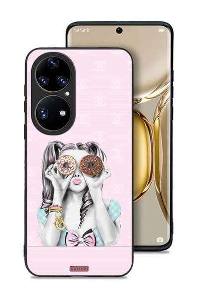 Tolwak غطاء حماية لهاتف هواوي بي 50 برو يحمل دونتين