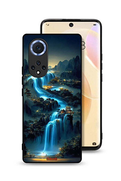 Tolwak غطاء حماية لهاتف هواوي نوفا 9 بتصميم شلال فني