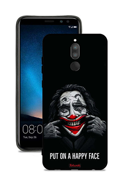 Tolwak غطاء حماية لهاتف هواوي ميت 10 لايت بتصميم وجه سعيد