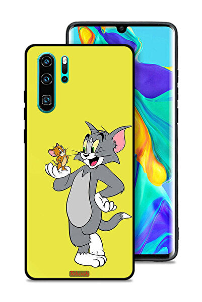 Tolwak غطاء حماية لهاتف هواوي P30 برو بتصميم توم وجيري