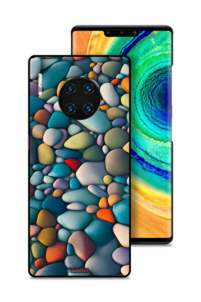 Tolwak غطاء حماية لهاتف هواوي ميت 30 إي برو 5G بنقشة أحجار تجريدية