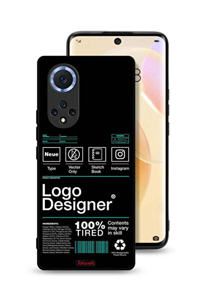 Tolwak Huawei nova 9 Protective Case Cover Logo Designer Sticker