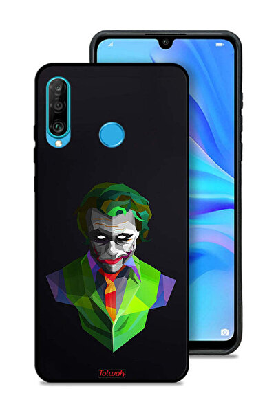 Tolwak غطاء حماية لهاتف هواوي P30 لايت بتصميم فن تجريدي للجوكر