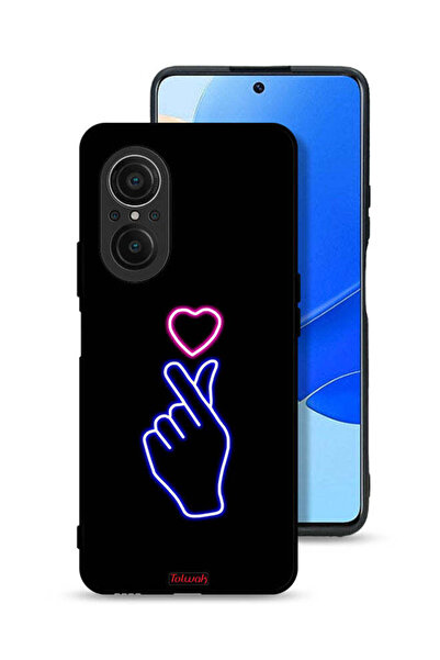 Tolwak غطاء حماية لهاتف هواوي نوفا 9 SE بتصميم قلب سناب