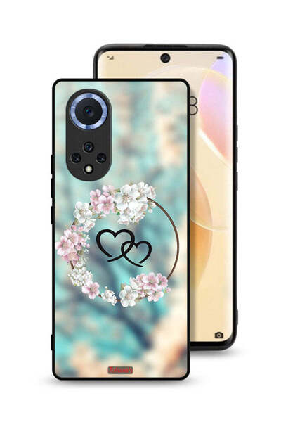 Tolwak غطاء حماية لهاتف هواوي نوفا 9 بتصميم قلوب في فن الخاتم