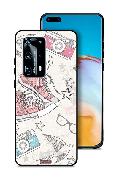 Tolwak غطاء حماية لهاتف هواوي P40 Pro Plus 5G، حذاء قماشي وفن كاميرا