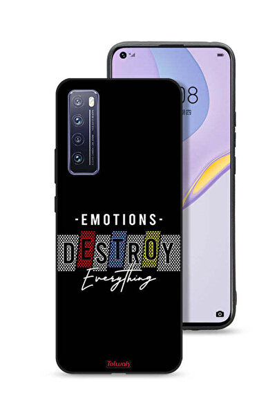 Tolwak غطاء حماية لهاتف هواوي نوفا 7 5G - العواطف تدمر كل شيء