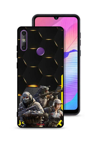 Tolwak Huawei Enjoy 20e Protective Case Cover Cyberpunk Wallpaper