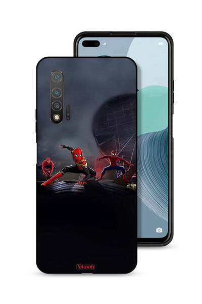Tolwak Huawei nova 6 Protective Case Cover Three Spiders