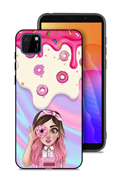 Tolwak غطاء حماية لهاتف هواوي Y5p يحمل صورة دونات