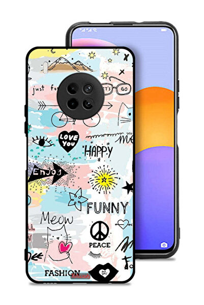 Tolwak غطاء حماية لهاتف هواوي Y9a - أحبك - علامات