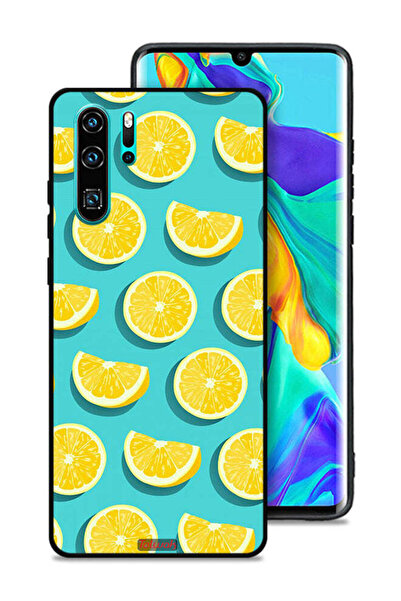 Tolwak غطاء حماية لهاتف هواوي بي 30 برو بنمط برتقالي