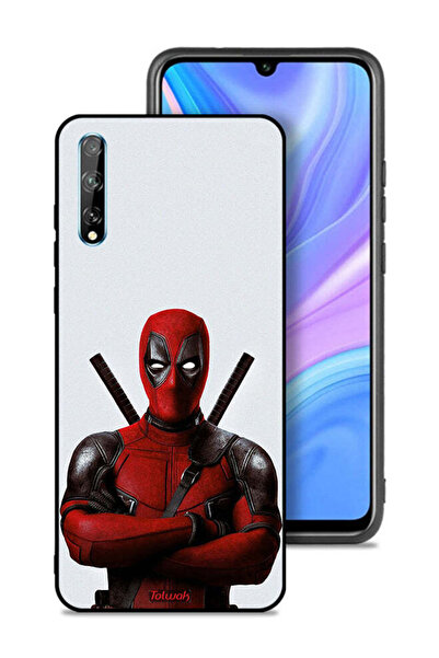 Tolwak غطاء حماية هواوي بي سمارت إس بتصميم ديدبول