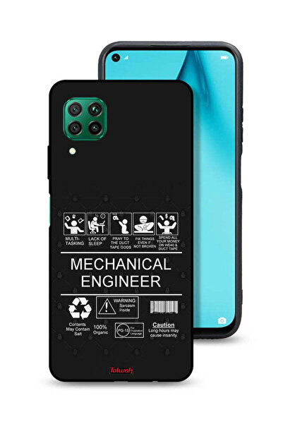 Tolwak غطاء حماية لهاتف هواوي نوفا 7i، ملصق مهندس ميكانيكي