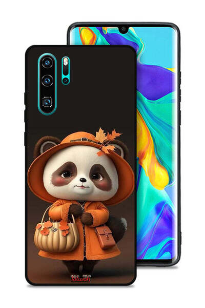 Tolwak غطاء حماية لهاتف هواوي P30 Pro بتصميم سيدة الباندا اللطيفة