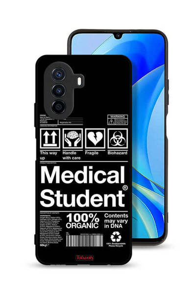 Tolwak غطاء حماية لهاتف هواوي نوفا Y70، ملصق طالب الطب