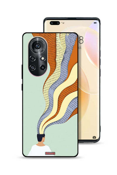 Tolwak غطاء حماية لهاتف هواوي نوفا 8 برو - تصميم فني مع رسومات داتا إن مايند