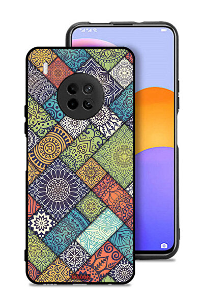 Tolwak غطاء حماية لهاتف هواوي Y9a بنمط ماندالا