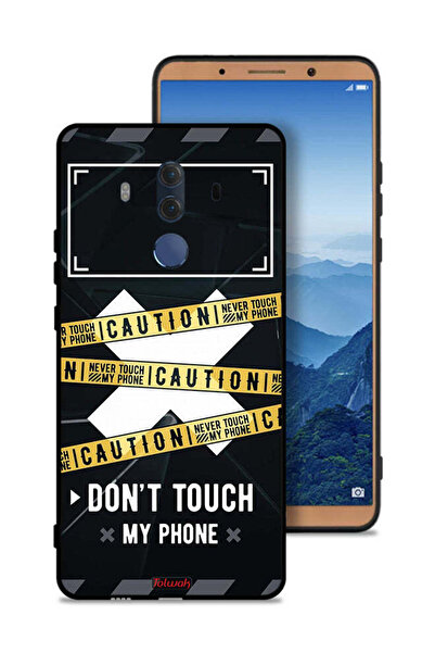 Tolwak غطاء حماية لهاتف هواوي ميت 10 برو - تحذير: لا تلمس هاتفي أبدًا