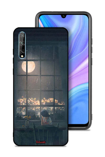 Tolwak غطاء حماية لهاتف هواوي بي سمارت إس مع صورة القمر