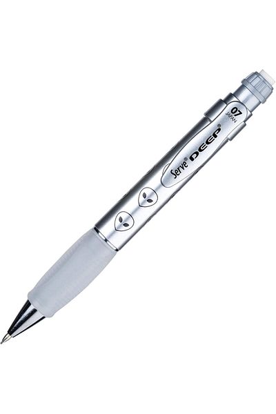 Mena Rise Şirinshop Deep Mechanical Course Klm 07mm Metallic Gray Color Alien Pattern 1108107