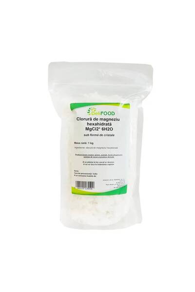 Delifood MAGNESIUM CHLORIDE HEXAHYDRATE / NIGARI SALT 1 KG DELIFOOD