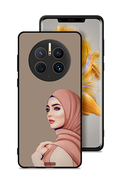 Tolwak غطاء حماية لهاتف هواوي ميت 50 برو - فتاة محجبة جميلة