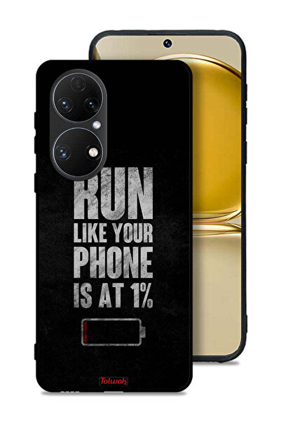 Tolwak غطاء حماية لهاتف Huawei P50E، اركض كما لو أن هاتفك يعمل بنسبة 1%