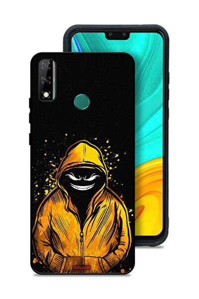 Tolwak غطاء حماية لهاتف هواوي Y8s بتصميم مارشميلو بوي آرت