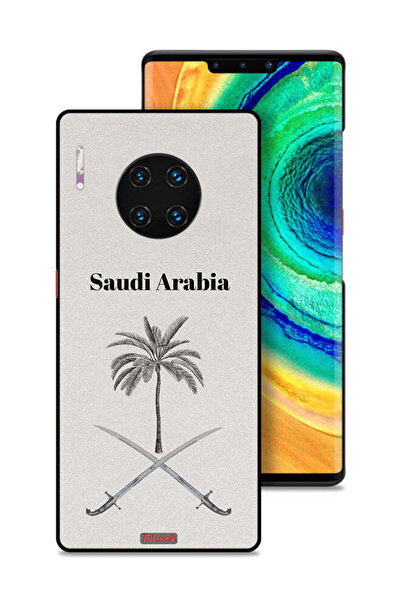 Tolwak غطاء حماية لهاتف هواوي ميت 30 إي برو 5G، لوحة فنية لتوقيع المملكة العر...