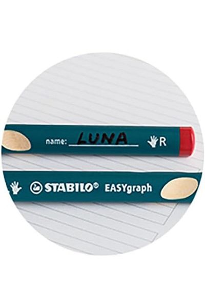 Mena Rise Şirinshop Easygraph - Ergonomic Pencil - Left Hand - 2 Blister - Pastel Pink 1108107