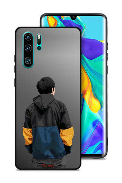 Tolwak غطاء حماية لهاتف هواوي P30 Pro بتصميم صورة صبي