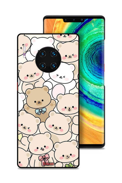 Tolwak غطاء حماية لهاتف هواوي ميت 30 إي برو 5G بنقشة الدببة