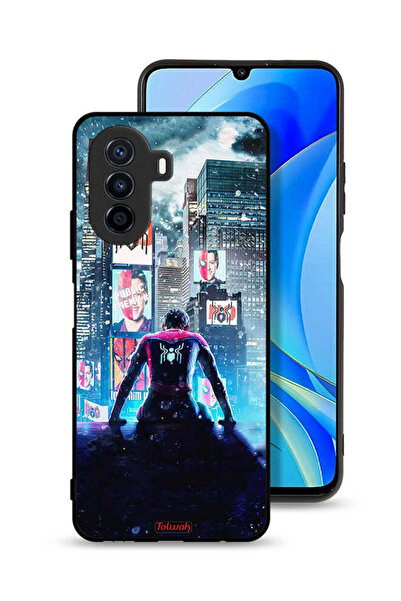 Tolwak غطاء حماية لهاتف هواوي نوفا Y70 بتصميم أيقونة العنكبوت
