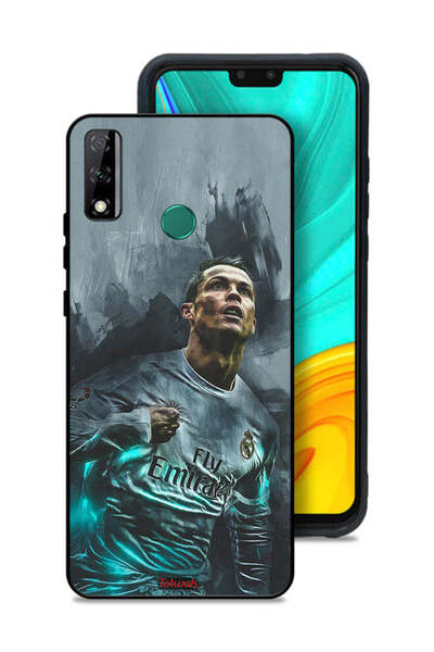 Tolwak غطاء حماية لهاتف هواوي Y8s برسومات كريستيانو رونالدو