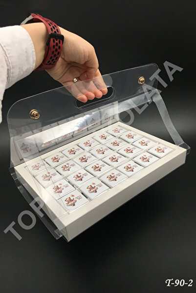 KAKAO AĞACI 98 Adet Çantalı Karton Kutuda Elbiseli Ayıcık Kız Bebek Çikolatası