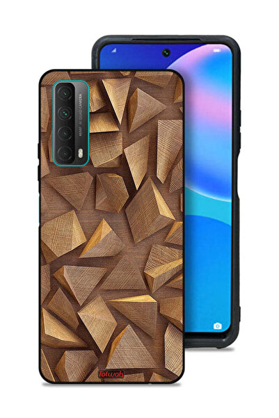 Tolwak غطاء حماية لهاتف هواوي بي سمارت (2021) - قطع خشبية فنية