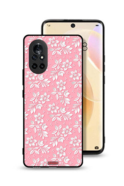 Tolwak Huawei nova 8 Protective Case Cover Flowers Background Pattern