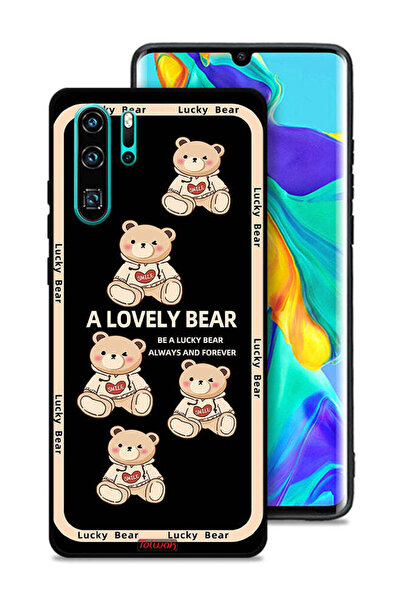 Tolwak غطاء حماية لهاتف هواوي بي 30 برو - دب جميل