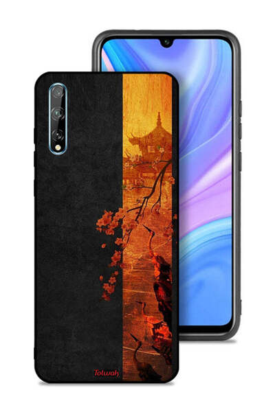 Tolwak غطاء حماية لهاتف هواوي بي سمارت إس - ألوان الخريف الفنية