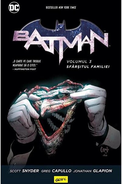 Editura Grafic Batman volumul 3. Sfarsitul familiei, Scott Snyder