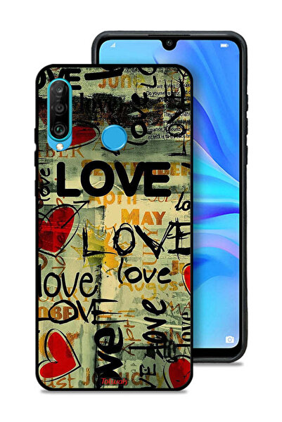 Tolwak غطاء حماية لهاتف هواوي بي 30 لايت - علامات الحب